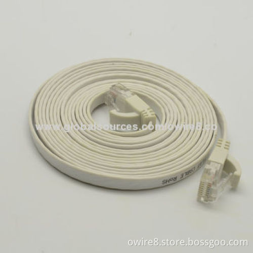 LAN cable Cat 5e UTP patch cord, CU, CCA, CCS